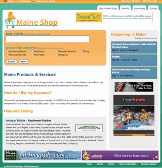 Maine-Shop Online Directory