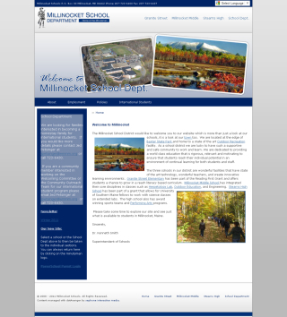 Millinocket School Department Home Page