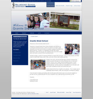 Millinocket School Department Granite School Home Page